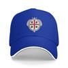 Cappellino da Baseball Classico Personalizzato con Bandiera della Sardegna Unisex da Donna Regolabile Italia Sardegna Cappello da Papà PerforUnisexce