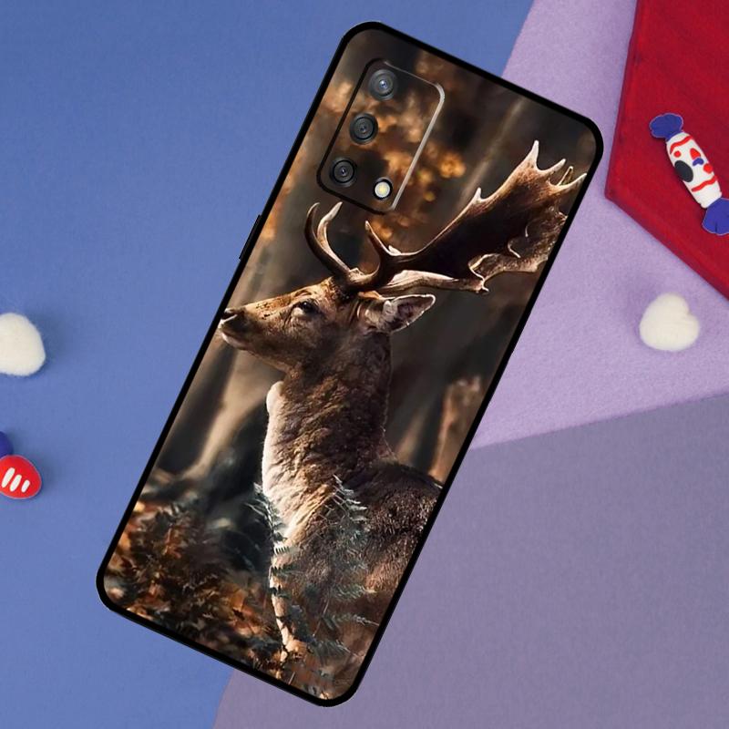 Hjortfodral För Oppo A5 Pro A6 A57 A17 A78 A54 A74 A94 A76 A16 A96 A18 A40 A60 A80 A38 A58 A98 A15