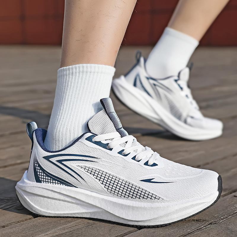 Marathon Male Sports Antislip Board Carbon Sport Running Shoes Sneaker Men'S Comfy Ventilated Ultralight Cushioned Air