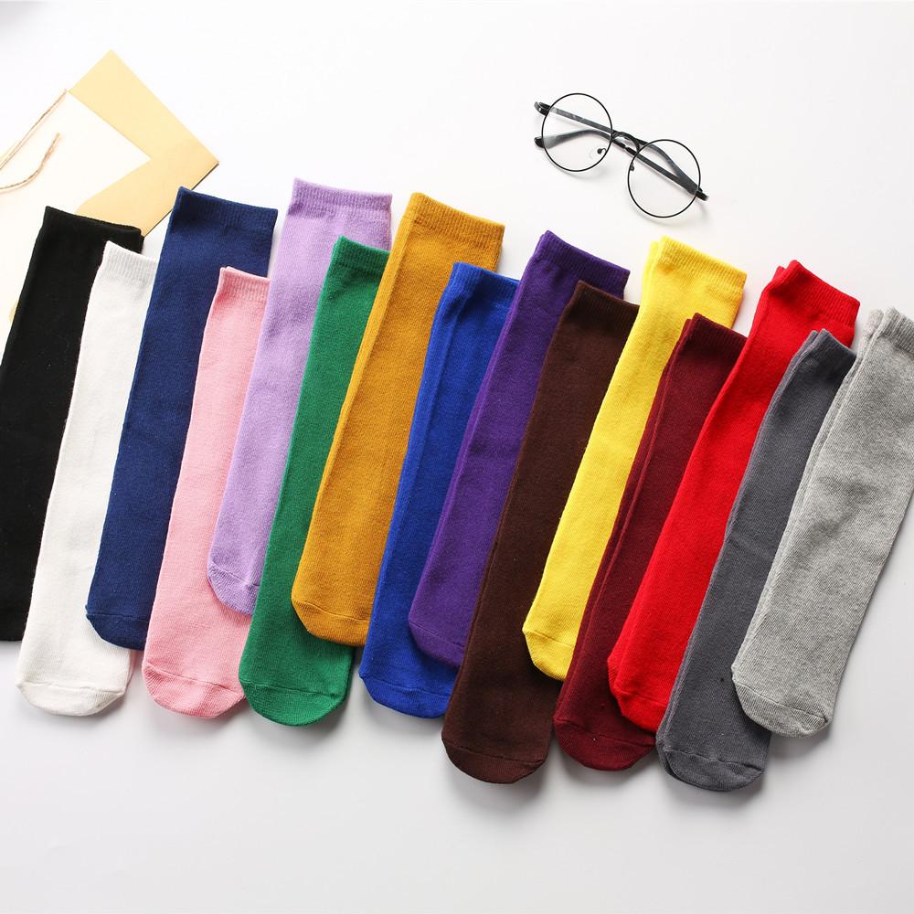 Korea Stil Harajuku Zuckerwatte Socken Damen Niedliche Kurze Knöchelsocken Gelb Blau Lila Grün Rot Schwarz Socken für Mädchen Geschenk