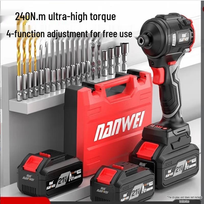 Nanwei Cordless Impact Driver Drill CN plug (adapter included)