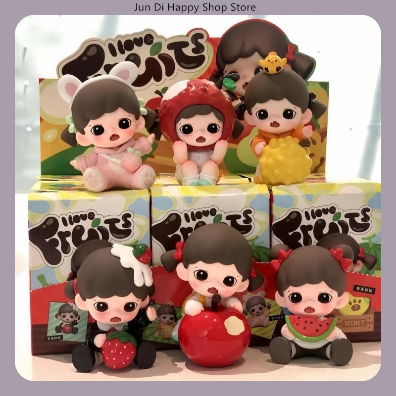 Zoraa I Love To Eat Fruit Series Blind Box Cute Toy Figure Desktop Ornament Gift for Girls Birthday