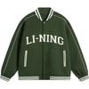 Li-Ning Unisex Retro Baseball Collar Cardigan Jacket AWDUF67