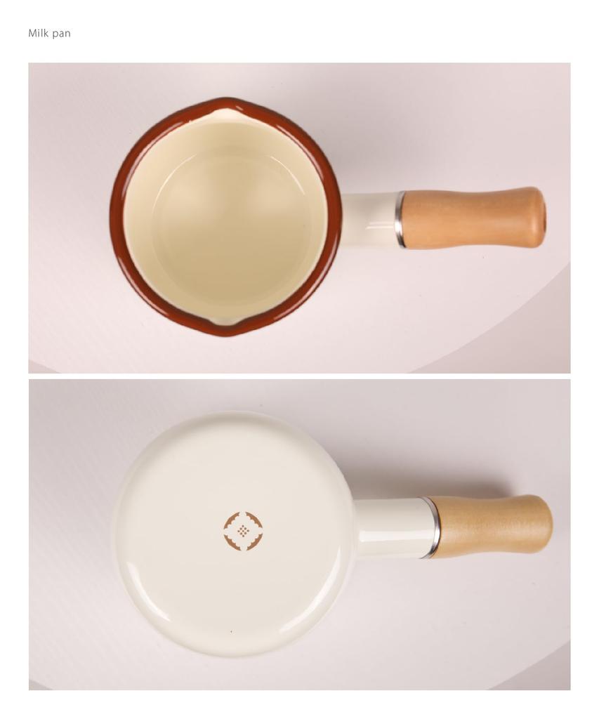 S'more Café Enamel Tableware (Milk Pan)