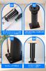 Adjustable Height Table Legs, DIY Furniture Legs, Bed Legs, Sofa Legs (Black, 25cm-42cm)