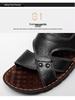2023 Men's Genuine Leather Casual Beach Sandals