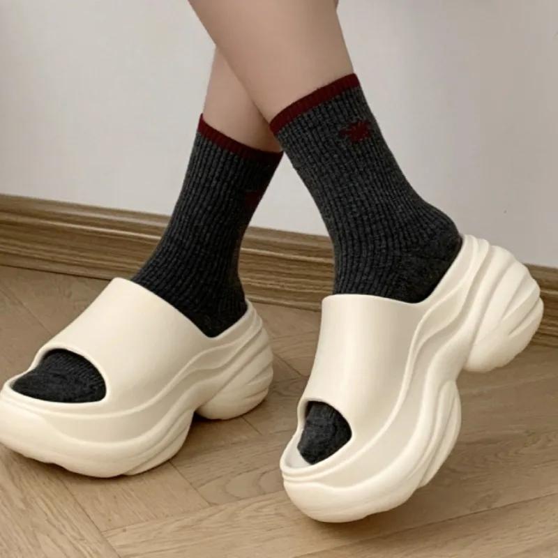 Fashion 2025 Hot Sale Ladies Shoes Basic Women's Slippers Fashion Open Toe New Bathroom Slippers Summer Concise Platform Slipperszapatos