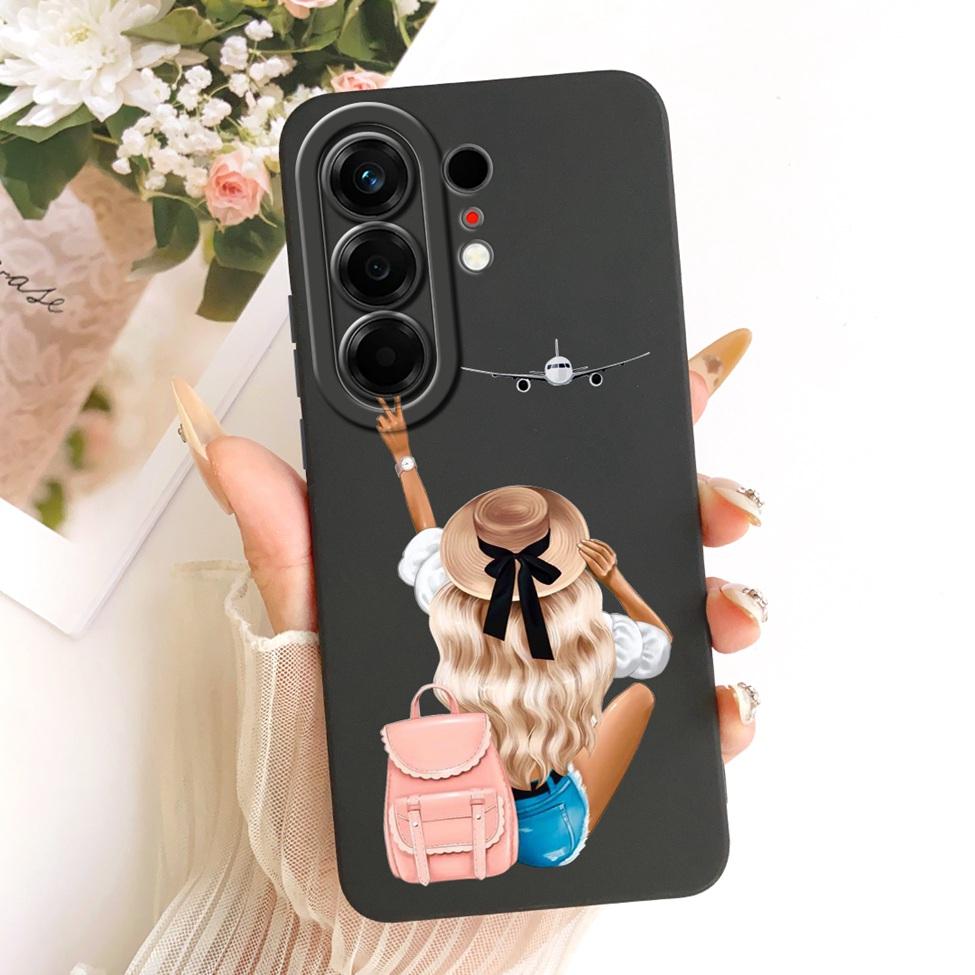 Hülle Für Tecno Camon 50 4G Cover CN5 Luxus Mode Blumen Kawaii Niedlich Bemalt Stoßfest Silikonhülle Für Techno Camon 50 4G