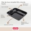 XXL Rectangular Oven Dish In Enamelled Steel 40 X 34 Cm Zenker Spécial Cooking Ref. 7203