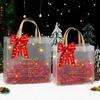 Christmas Eve Apple Candy Souvenir Handbag - Creative Transparent Gift Bag