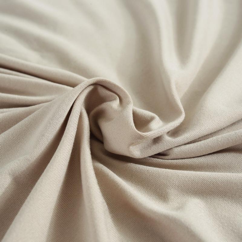 Milk Silk Solid Color Elastic Integrated Sofa Cover All-Inclusive Sofa Slipcover Four Seasons Tight Non-Slip