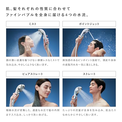 ReFa FINE BUBBLE U+ Water Stop Model Limited Store Exclusive Shoppers Set White
