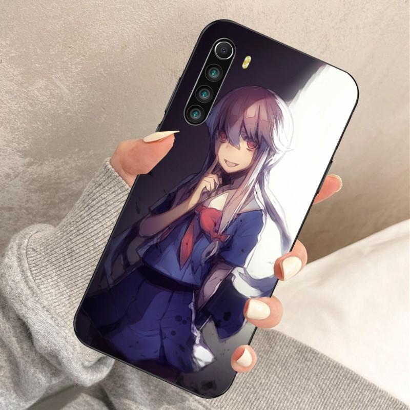 

Чехол для телефона «Дневник будущего» Mirai Nikki для Xiaomi Redmi Note 11 10 9T 8 7 Pro Redmi 10 9 9A 9C 8 7 6, мягкий черный чехол для телефона Redmi 7