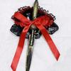 Halloween Flower Garter with Pirate Daggers Leg Rings Swords Leg Holsters for Women Halloween Pirate Dressing Up Props