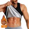 Sweat-resistant Men Shapewear Top Fat Burning Men's Sweat Vest  Sauna Use