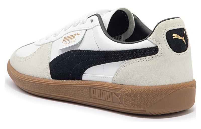 Puma Palermo Leather White Vapor Grey Gum 396464-01