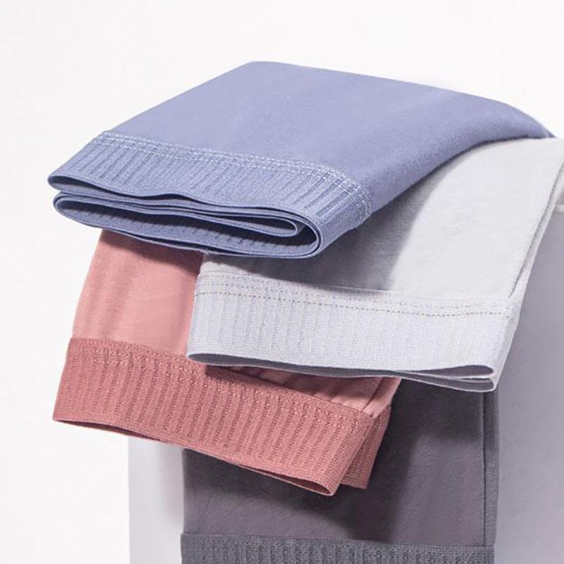 Men Underwear Cotton Boxershorts Graphene Antibacterial Boxers Mid Waist Solid Color Male Panties Breathable Boxers