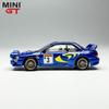 New In Stock Minigt 1:64 #975 Subaru Impreg Wrc98 Rally Simulation Alloy Miniature Diecast Car Model Custom Collectible Toy Gift