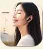 High-Quality Transparent Bluetooth 5.3 Aviation Earbuds with 8-Hour Battery for Sports & Gaming, New White.