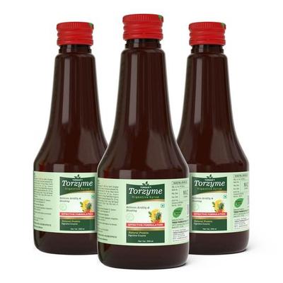 Torque Torzyme Naural Protein Syrop z Enzymami Trawiennymi - 200ml (Pakiet 3)