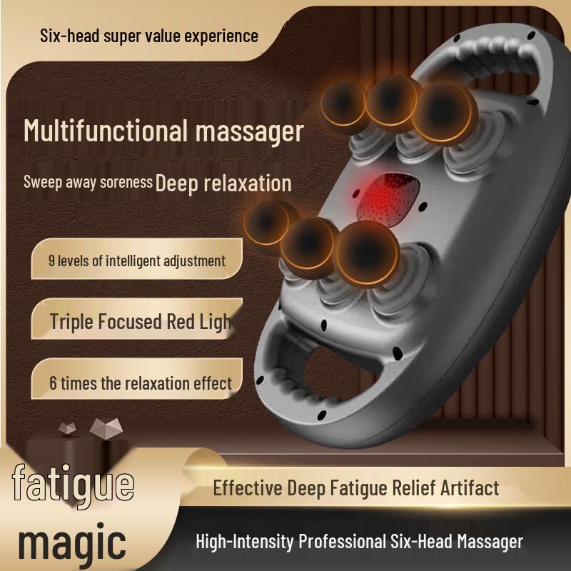 

MFHZPOK Multi-functional 6-Head Massager