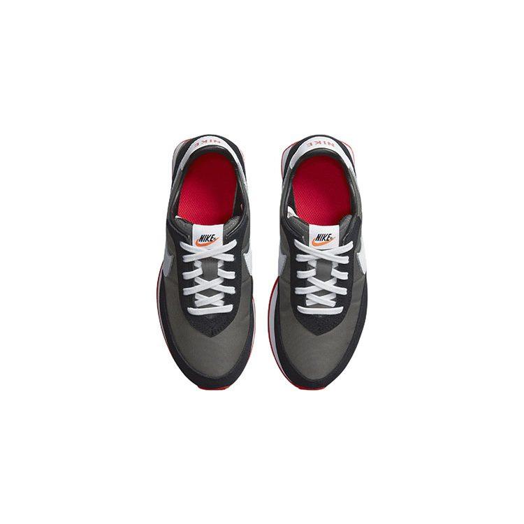 Nike Waffle Trainer 2 Abrasion Resistant Low Top Sports Casual Shoes Black White Children Aged 3 7 Years Old DC6478-005