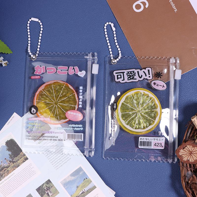 1Pc Candy Bar Bag Anime Themed Badge Storage Case Pendant Protective Shell Card Doll Bag