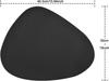Set Of 8 Trival Black Table Mats