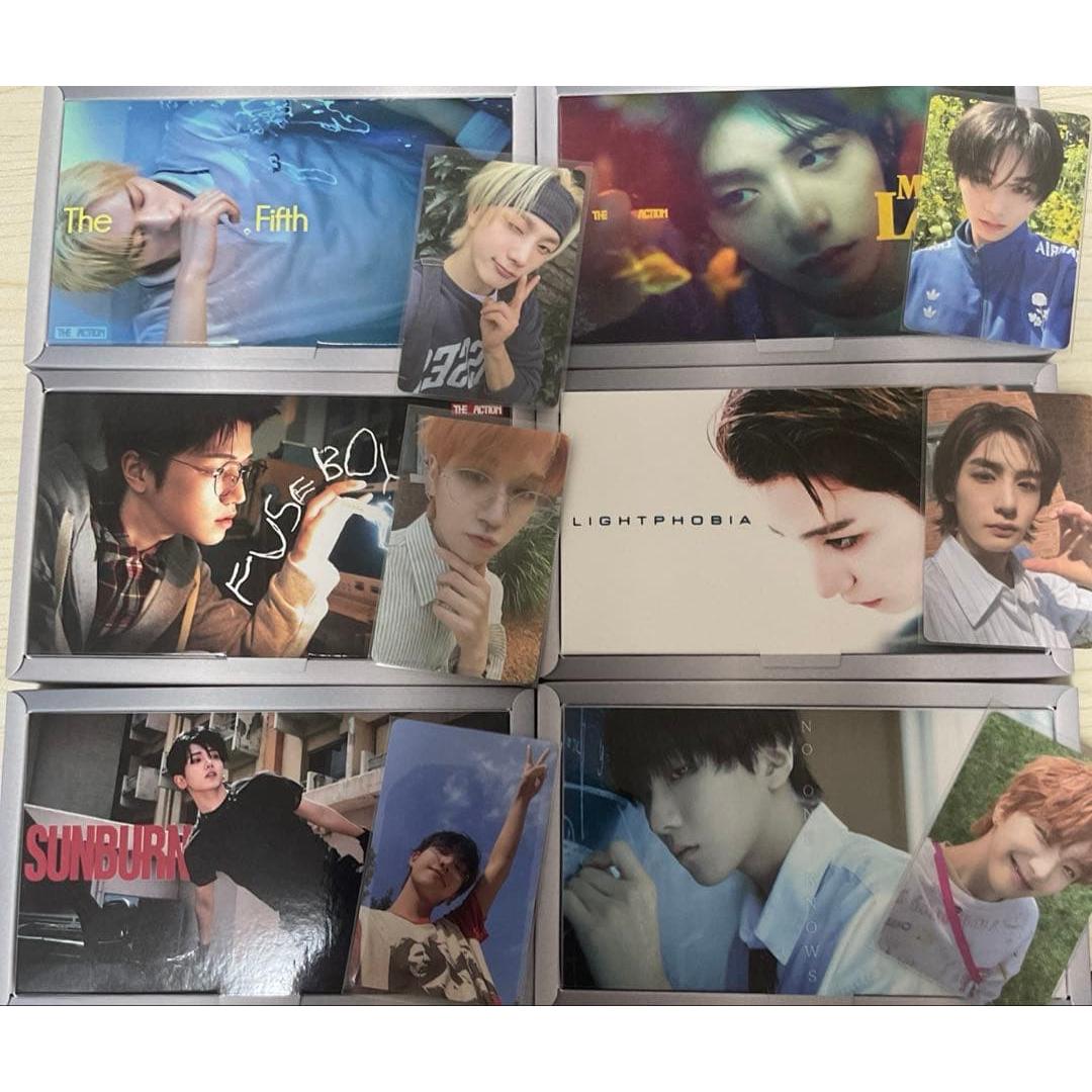 BOYNEXTDOOR THE ACTION Trading Card Frame