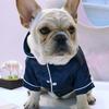 Ropa Bulldog Francés Primavera Verano Abrigo Chaqueta Algodón Ropa Mascota Camisa Seda Pijama Invierno para Perros Pequeños Yorkies Abrigos