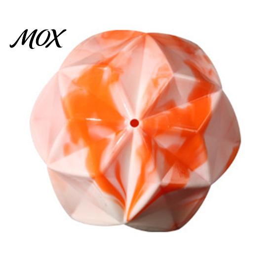Non-Toxic Dog Balls for Boredom Geometric Ball Toy, Indestructible Chew Multi-faceted Teeth Durable Toys Destructive Chewers Cleaning Interactive