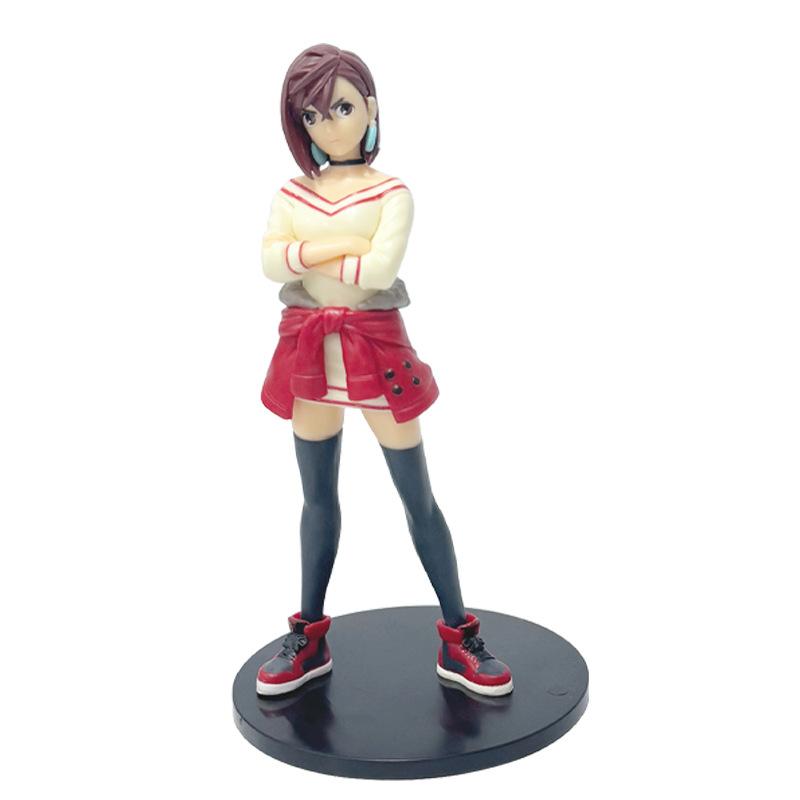 Supernatural armed Bold party Casual clothes Ayase Tao sitting posture Figurine Car ornament