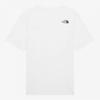 The North Face Men S baSic ShorT Sleeve T ShirT whiTe nT7ur08b