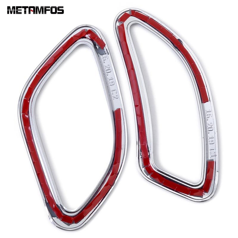 Front Air Condition AC Vent Outlet Cover Trim For Nissan Teana Altima 2013-2016 2017 2018 Matte Interior Accessories Car Styling