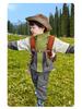 Right European Boys' Fleece-Lined Winter Jacket - Thick Warm Cotton Clothing for Toddlers