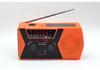 Portable Solar Hand-Crank Radio with Flashlight & Reading Light