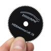 5Pcs HSS Mini Circular Saw Blades Wood Metal Cutting Electric Drill Rotary Blades with 3.17mm Connecting Rod