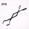 26 Inch Fireplace Tongs Heavy Duty Iron Log Grabber Log Tweezers Log Claw Long Handle Firewood Tongs Fireplace Accessory for Indoor Outdoor