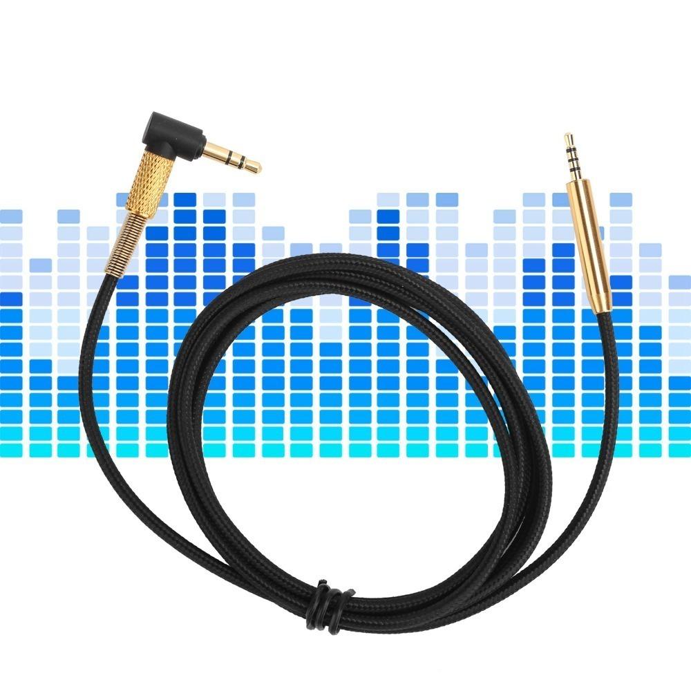 

2.5mm to 3.5mm Audio Cable Plug and Play Aux Cable Earphone Cord for AKG Y40 Y50 Y45 Headphones Use Without Mic
