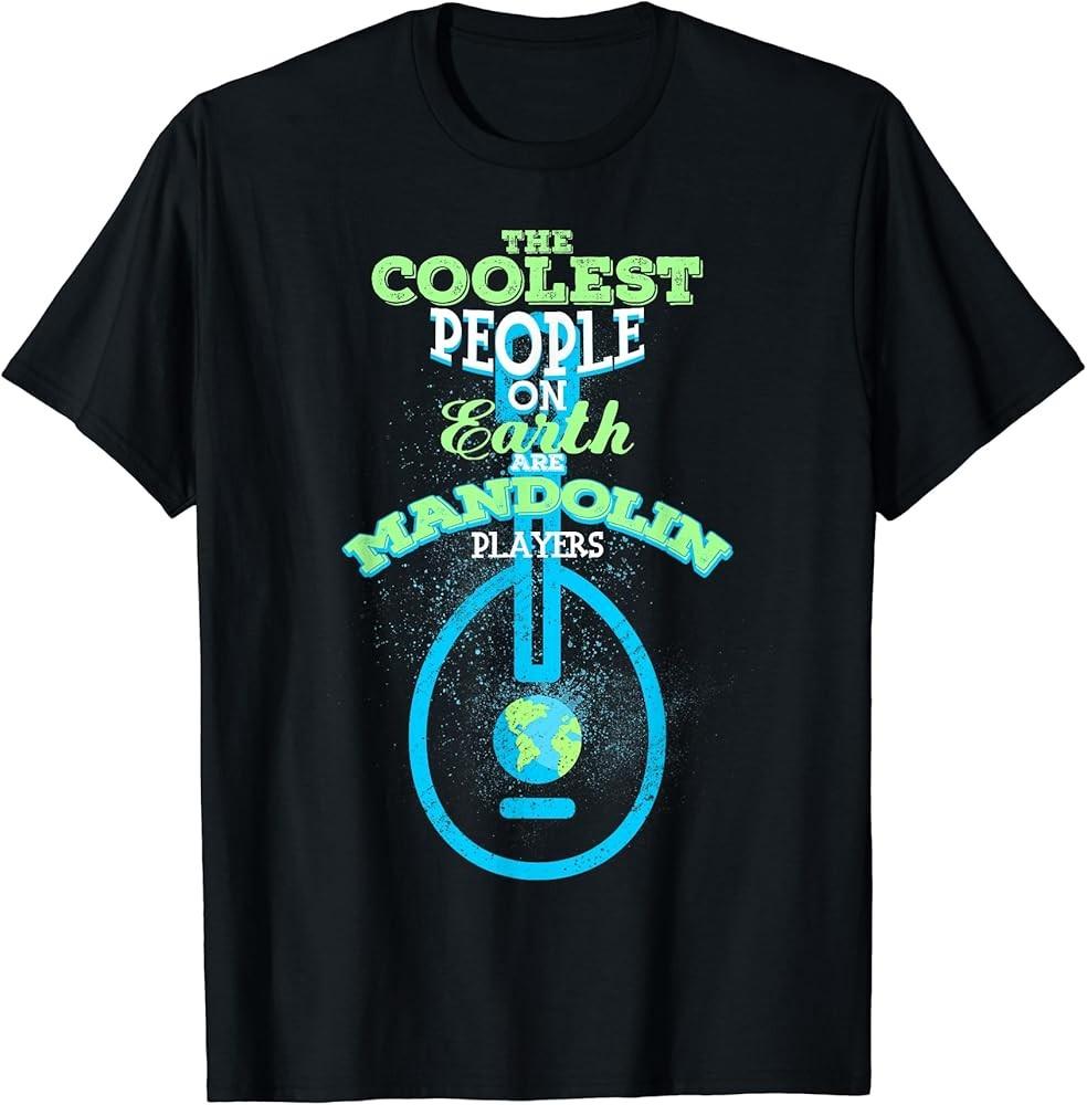 

The Coolest People Mandolin Players Musician Gift TShirt Unisex T-Shirt L