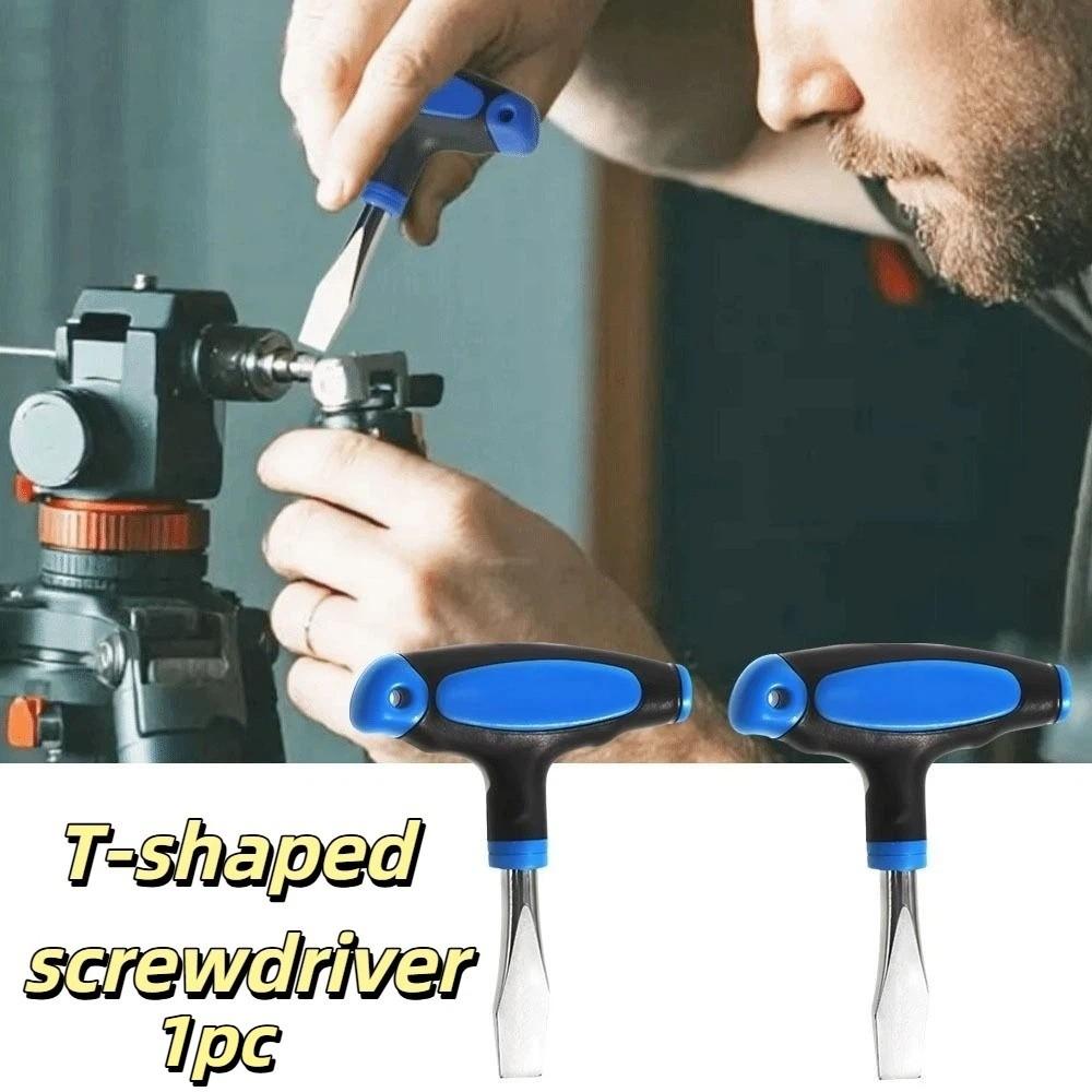 High Carbon Steel Flat Head Screwdriver Wide Flat Head Slotted Screwdriver Ring Doorbell