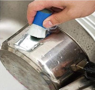 2016 Stainless Steel Rust Removal Cleaning Stick for Pots - Effectively Cleans and Removes Rust.