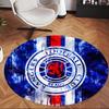 Rangers Fc (38) Round Office Rug Decorative Floor Rug for Office Bedroom Living Room and Home Space
