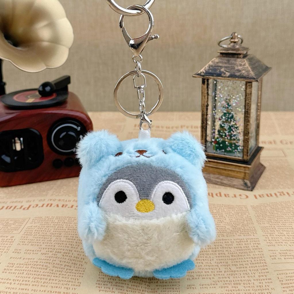 Breloc Pinguin de Pluș Drăguț – Pandantiv Animal de Pluș, Cadou de Aruncat la Nuntă