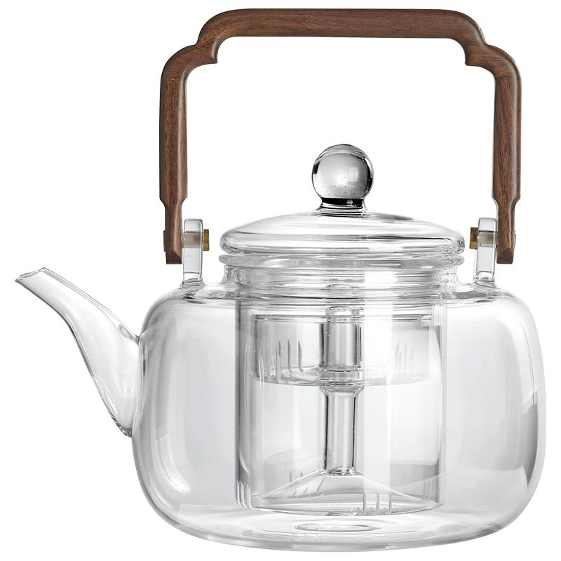 Heat-Resistant Glass Tea Kettle