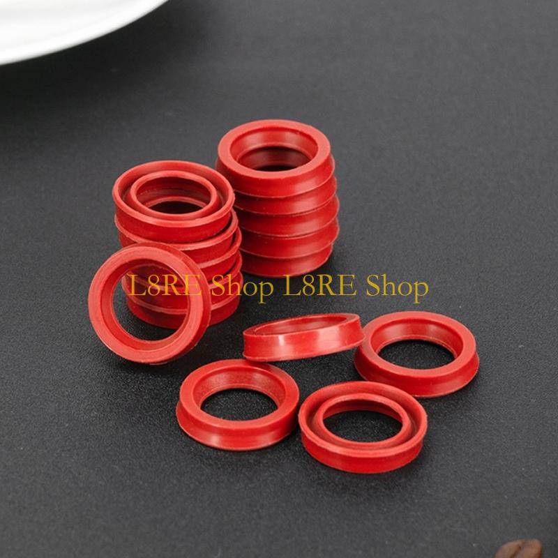 L8RE 10pcs Coffee Maker Sealing Rings Silicone Replacement Seal for Espresso Machine