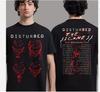 Disturbed The Sickness 25th Anniversary Tour Faces Tour Two Sides Unisex T-Shirt Unisex T-Shirt