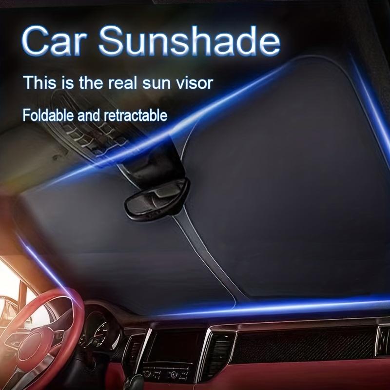 Foldable Car Windshield Sun Visor, Front Window Sun Shade Cover, Auto Interior Uv Protection