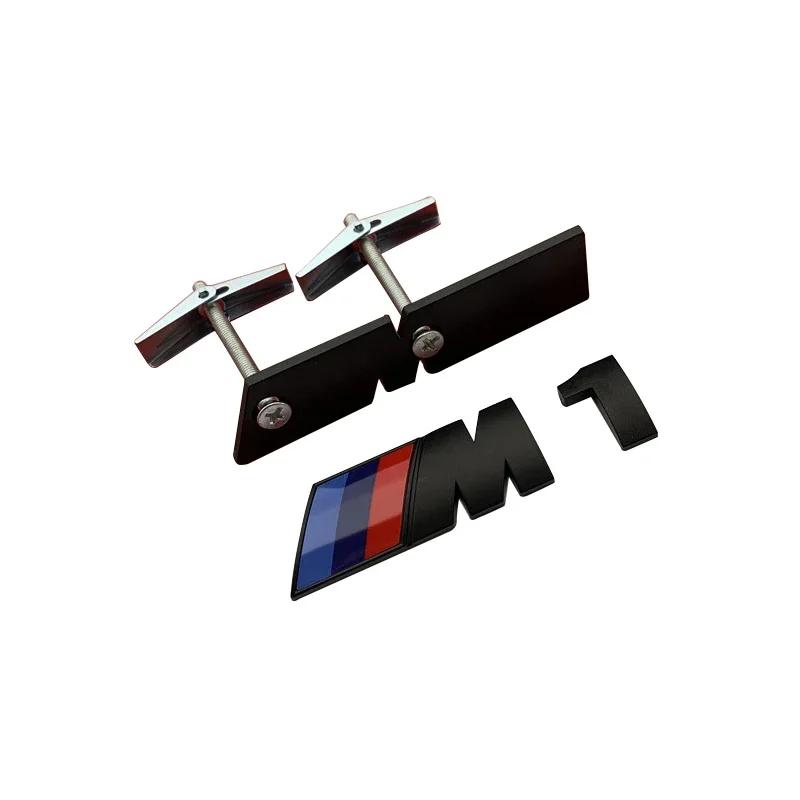 BMW Grille Emblem Car Front Modification M Badge For BMW  E91 X5 E70 F11 E30 F31 X3 F25 E61 E83 X1 E53 E87 F40 F32 E70 F36 E46