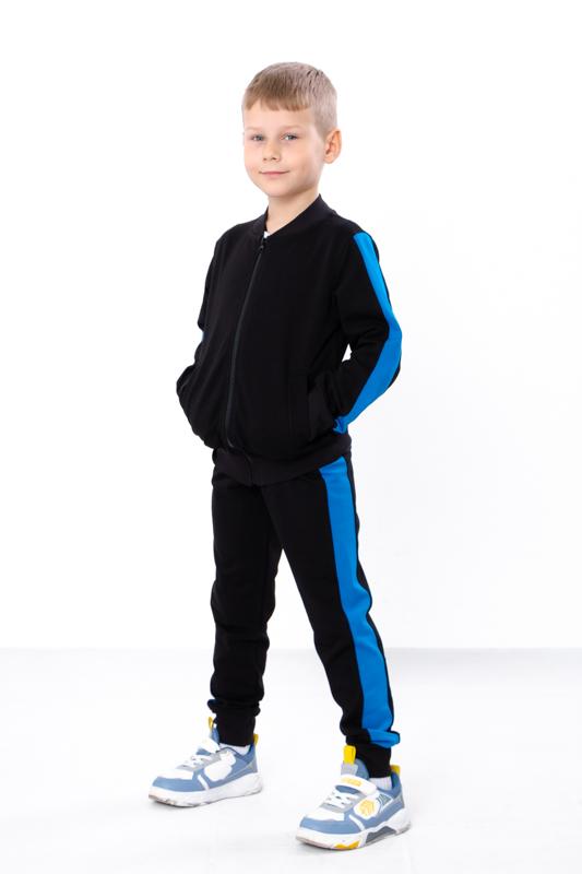 Boys’ Athletic Set – Elastic Waist Pants & Colorful Lampos Detail, Any season, 6152-057-4 HC